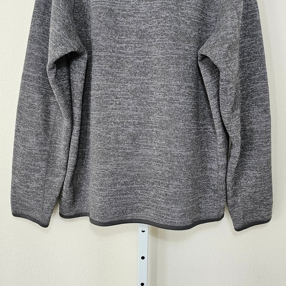 PATAGONIA Gray Worn Wear Men's Better 1/4 Zip Pullover Knit Fleece Sweater Sz L - Picture 7 of 15